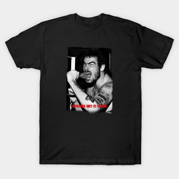 Rollins Band - Liar T-Shirt by ElArrogante